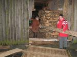 Orkan Kyrill am 18.01.07 hebt Tore aus